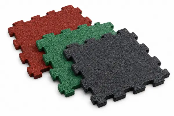 HR40P-30 Puzzle Kauçuk Karo 400x400 mm - 25 mm - m²