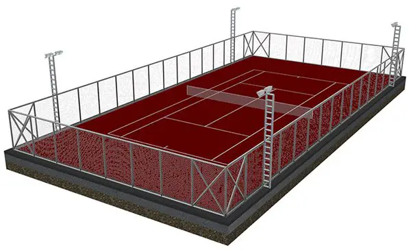 AZAK Anahtar Teslim Tenis Kortu - m²