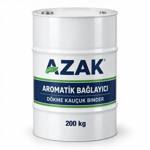 AZAK Aromatik Dökme Kauçuk Bağlayıcısı (Binder) - 200 kg Varil