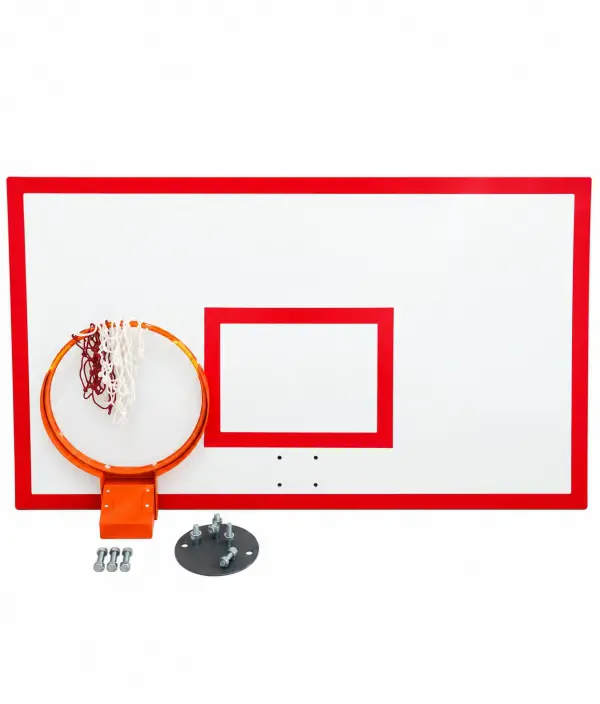 AZAK Basketbol Panya Seti Yaylı Çember 105×180 1,5 mm Sac Panya - adet