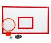 AZAK Basketbol Panya Seti Sabit Çember 105×180 1,5 mm Sac Panya - adet