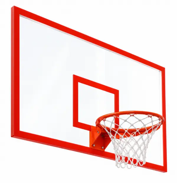 AZAK Basketbol Panya Seti Sabit Çember 105×180 20 mm Akrilik Cam Panya - adet