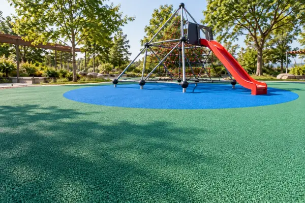 AZAK Dökme Kauçuk Zemin - 20 mm SBR + 10 mm EPDM - 100 m² Paket