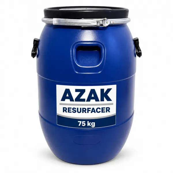 AZAK Resurfacer Akrilik Yüzey Düzenleyici - 75 kg Varil