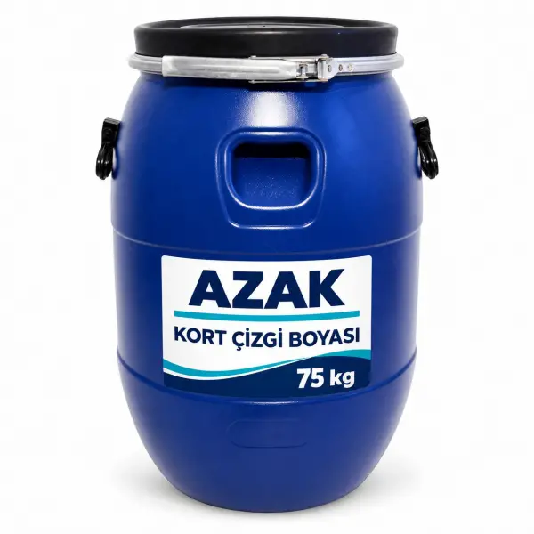 AZAK Tenis Kort Çizgi Boyası - 75 kg Varil