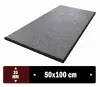 AZAK ZERO Sıcak Pres Kauçuk Spor Zemin 50x100x2cm [Gri] - m²