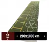 AZAK Kızak Halısı 2x10m [Yeşil] Oyun Parkuru - adet