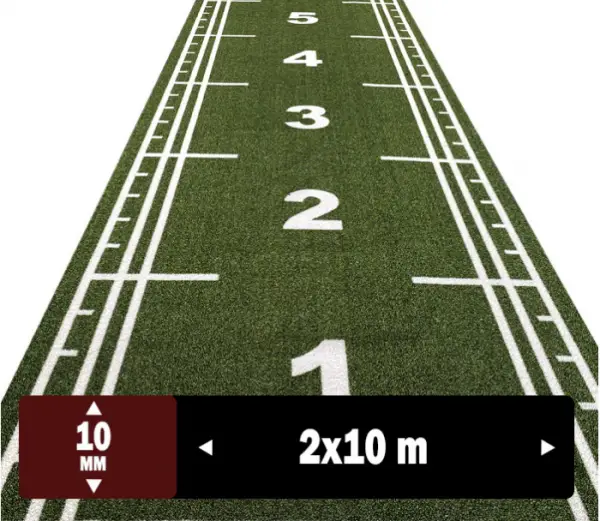AZAK Kızak Halısı 2x10m [Yeşil] - adet