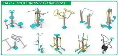 FTA-17 10'lu Fitness Takım