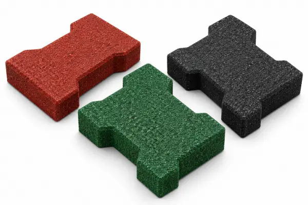 HRKLT-20 Kilit Taşı Keystone Kauçuk 200x250 mm - 20 mm - m²