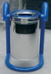 AZAK ÇK-03-B Baston Büküm Kafes Ayaklı Metal Çöp Kutusu - Model B - adet