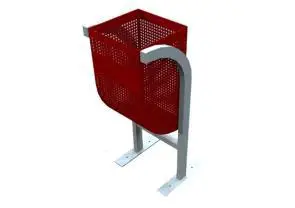 AZAK ÇK-06 Yunus Model Metal Çöp Kutusu - adet