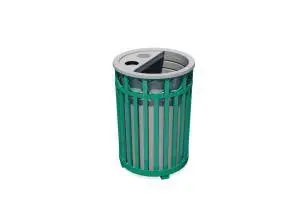 AZAK ÇK-25 Metal Çöp Kutusu - adet