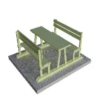 PİK-15 150 Cm - Emprenyeli Çam Ahşap