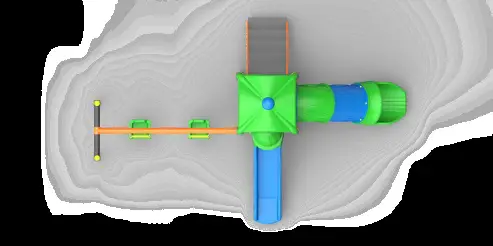AZK-04 (H:100 CM) Klasik Çocuk Oyun Grubu