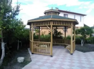 KAM-01 Sekizgen Ahşap Kameriye