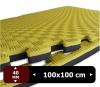 AZAK Zemin Koruma Matı Tatami EVA 4cm Sarı-Siyah - m²