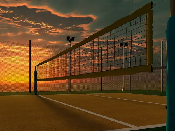 AZAK Anahtar Teslim Voleybol Sahası - m²