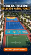 AZAK Okul Bahçesi Komple Renklendirme + Seçiminize Göre 4 Oyun - m²
